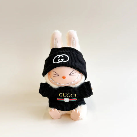 Labubu Luxury Ribbed Set - GG Double Logo