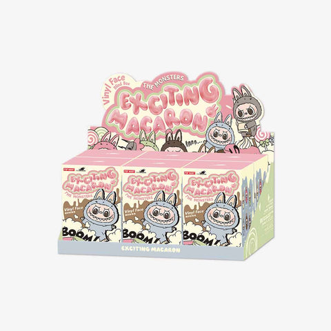 THE MONSTERS - Exciting Macaron Vinyl Face - Whole Set